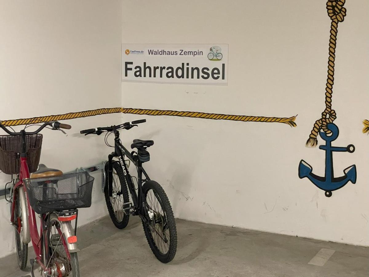 "Ab Zum Strand" Ferienwohnung Mit Balkon Zempin Exterior foto