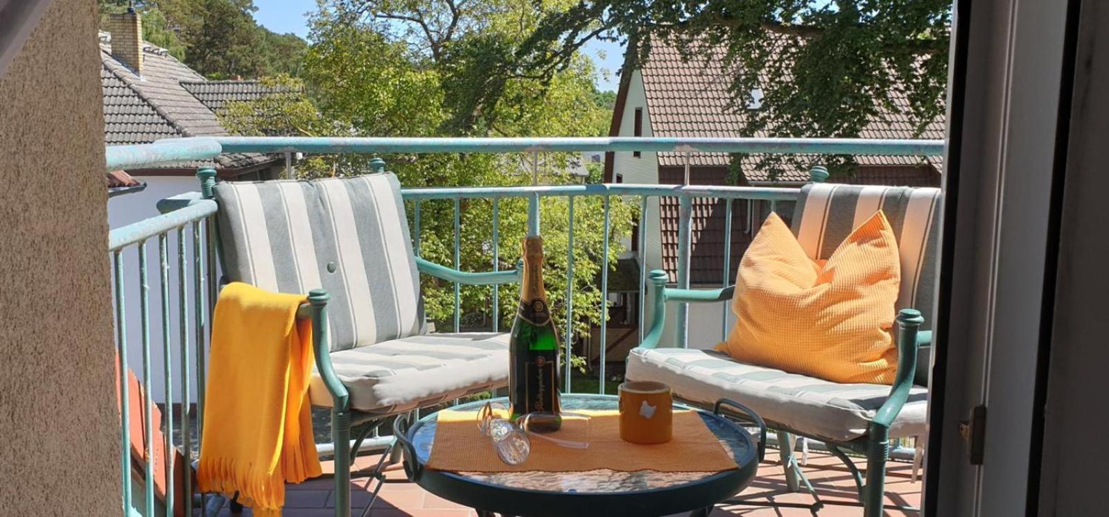"Ab Zum Strand" Ferienwohnung Mit Balkon Zempin Exterior foto